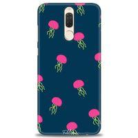 Huawei Mate 10 Lite Kılıf HD Baskılı Kılıf - Ahtapotlar + Tam Ekran Koruyucu