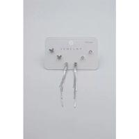 Çoklu Set Küpe - Gümüş