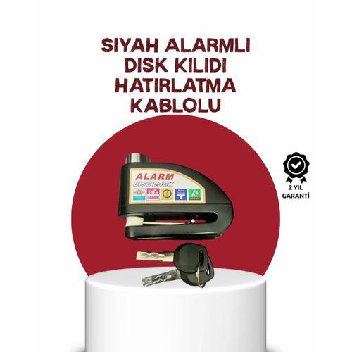 Güvenlik Sensörlü Alarmlı Disk Kilidi Motosiklet Ve Bisiklet İçin