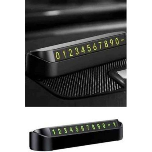 Araç İçi Numaratör Numaralık Oto Cam Kartı Fosforlu Numaratör