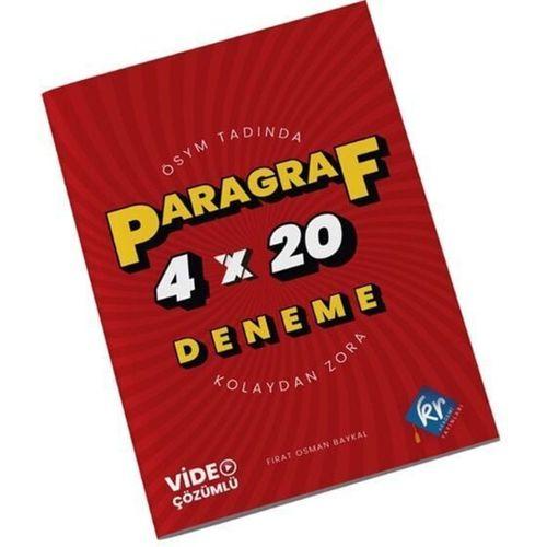 Paragraf 4x20 Deneme Video Çözümlü KR Akademi