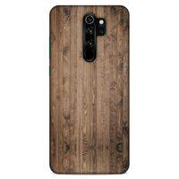Lopard Xiaomi Redmi Note 8 Pro Uyumlu Kılıf Wood'X (6) Silikon Kılıf Desenli