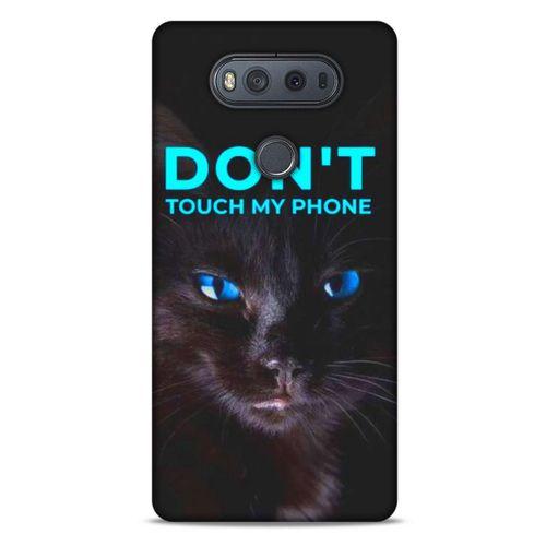 Lopard LG K61 Uyumlu Kılıf Kediler (46) Core Armor Kılıf Dokunma