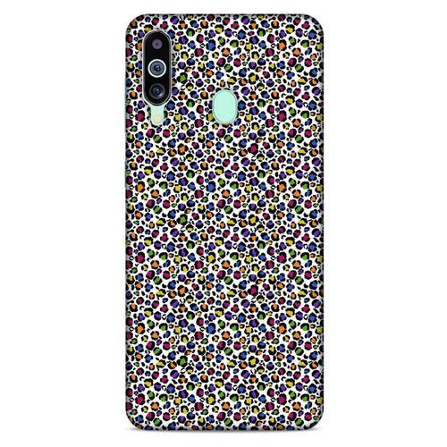 Animax Leopar Rengarenk Samsung Galaxy M40 Kılıf Desenli Silikon