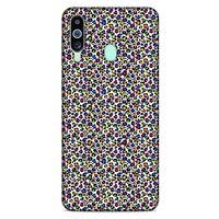 Animax Leopar Rengarenk Samsung Galaxy M40 Kılıf Desenli Silikon