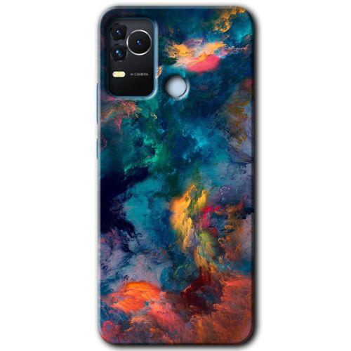 Omix X400 Kılıf HD Desen Baskılı Arka Kapak - Color Storm