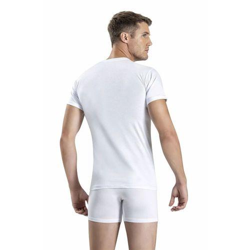 Erkek Beyaz Pamuklu Sıfır Yaka Fanila Atlet