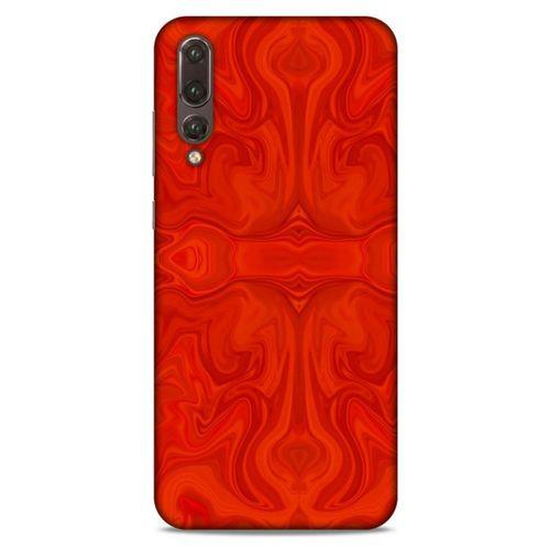 Mermer Desenli (39) Tema Liquid Crystal Kılıf Falu Kırmızı Huawei P20 Pro Kılıf