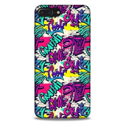 Graffitix (29) Desenli Silikon Kapak Apple Iphone 8 Plus Kılıf