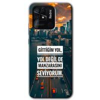 Redmi 10C Kılıf HD Desen Baskılı Arka Kapak - Manzara Seviyorum + Kırılmaz Cam