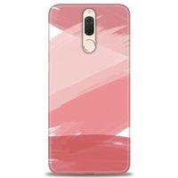 Huawei Mate 10 Lite Kılıf HD Baskılı Kılıf - Pembe Palet + Tam Ekran Koruyucu