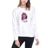 Stranger Things Nancy Wallpaper Baskılı Beyaz Kadın Sweatshirt