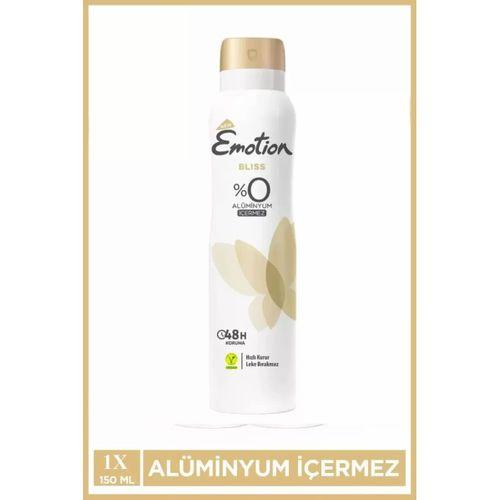 Emotion Bliss Kadın Vegan Deodorant 150 Ml Hızlı Kurur , Leke Bırakmaz
