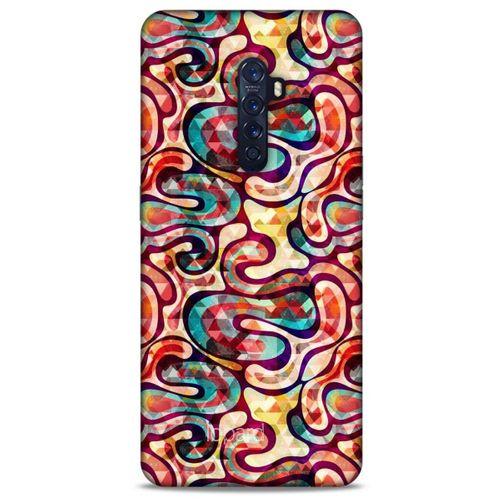 Oppo Reno 2 Kılıf Pastel Renkler (34) Slim Armor Kılıf Karışık Renkli