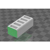 USB Bellek Tutucu 5Slot (Bu ürün Sadece Plastik parçadır - Almadan Önce Soru Sorabilirsiniz)