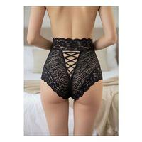 Siyah Dantelli Yüksek Bel Külot Venüs-k1013