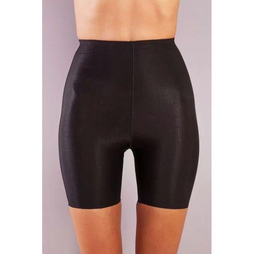 Girdle Hight Waist Micro Short Corset, İz Yapmayan Görünmez Yüksek Bel Paçalı Siyah Korse
