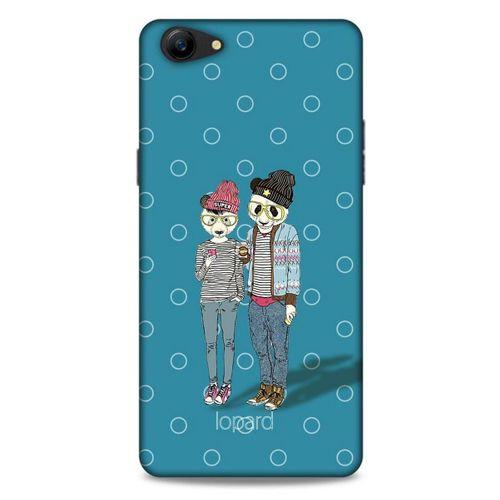 Oppo A79 Kılıf FunnyMaX (16) Kalın Kılıf Mavi