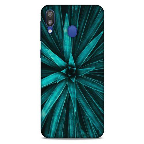 Lopard Samsung Galaxy M20 Uyumlu Kılıf Bahar (26) Tpu Silikon Kılıf Koyu Yeşil
