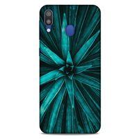 Lopard Samsung Galaxy M20 Uyumlu Kılıf Bahar (26) Tpu Silikon Kılıf Koyu Yeşil