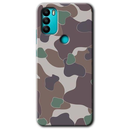 GM 21 Plus Kılıf HD Desen Baskılı Arka Kapak - Kamuflaj 11 + Kırılmaz Cam