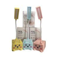 (Renkli) Kablosuz Şarjlı Masaüstü Led Lamba Telefon Tutacaklı PL-4900