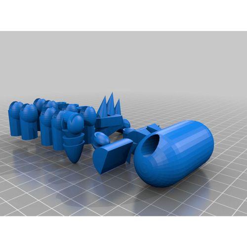 Hava Fırçası Boya Kabı 3D Baskı