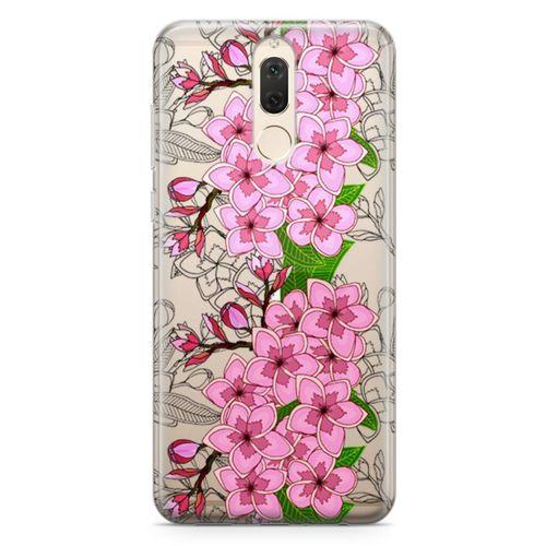 Huawei Nova 2i Kılıf Fethiye Çiçekleri Arka Kapak Koruma Desenli Full Koruyucu
