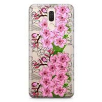 Huawei Nova 2i Kılıf Fethiye Çiçekleri Arka Kapak Koruma Desenli Full Koruyucu
