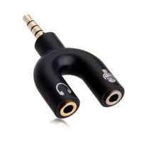 Powermaster 3.5 Mm Stereo Erkek to Kulaklık + Hoparlör Dişi Çoklayıcı Jack PM-4318