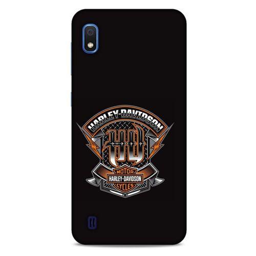 Samsung Galaxy A10 Uyumlu Kılıf Motorsiklet (39) Liquid Crystal Kılıf Harley Davidson