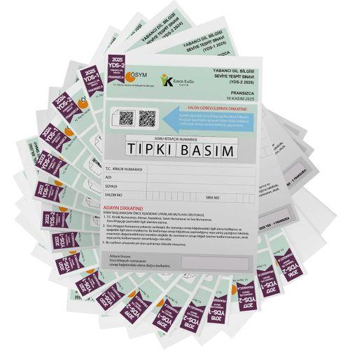 2026 YDS Fransızca ÖSYM Tıpkı Basım Çıkmış Soru Deneme Paketi 18li Fasikül SETİ