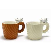 3d Kedi Figürlü Desenli Kupa Bardak Alk5033