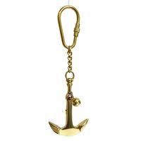 Geleneksel Pirinç Çapa Figürlü Anahtarlık