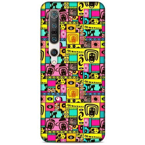 Graffitix (41) Desenli Silikon Kapak Xiaomi Mi 10 Pro Kılıf