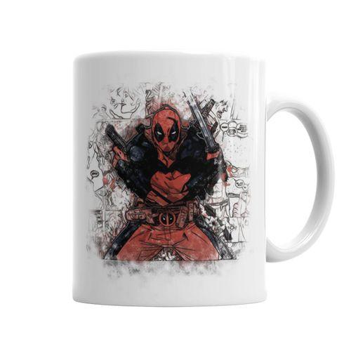 Deadpool Marvel Franciss Kupa Bardak Porselen