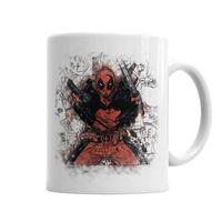 Deadpool Marvel Franciss Kupa Bardak Porselen