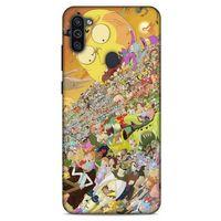 Samsung Galaxy M11 Uyumlu Kılıf Rick And Morty (37) Silicone Cover Slick Morty
