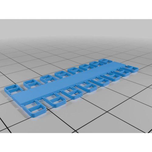 Walthers HO 1:87 B60b Grab Iron Yedek Parça 3D Baskı