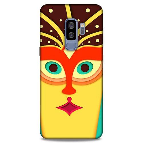 Lopard Samsung Galaxy S9 Plus Uyumlu Kılıf Soyut Sanat (1) Baskılı Kılıfı