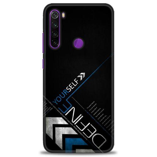 Xiaomi Redmi Note 8 Kılıf HD Baskılı Kılıf - Yourself + Tam Ekran Koruyucu