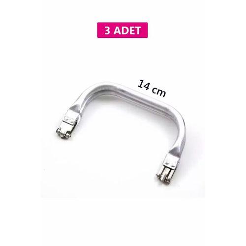 Gizli Metal Çanta Bursu – 3 Adet - 14 cm - Metal Çanta Aparatı Çanta Aksesuarı