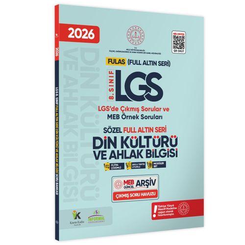 2025 8 Sınıf Full LGS Altın Seri DİN KÜLTÜRÜ ve AHLAK BİLGİSİ MEB Çıkmış Soru Bankası Modüler Seti