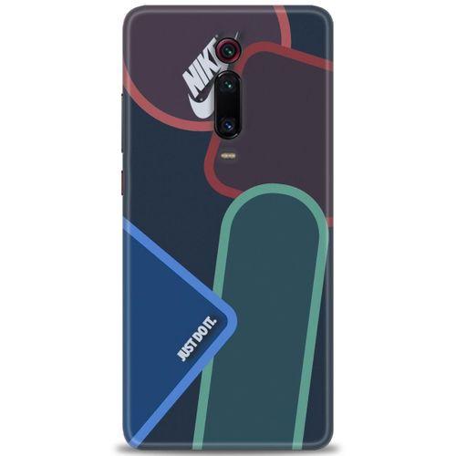 Xiaomi Mi 9T Kılıf HD Baskılı Kılıf - Just Do It + Tam Ekran Koruyucu