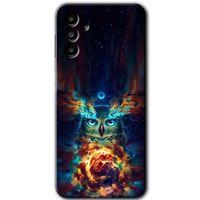 Samsung Galaxy M23 Kılıf HD Desen Baskılı Arka Kapak - Ballı Baykuş