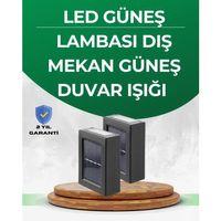 Şeffaf Abajurlu Duvar Tipi Solar Işık