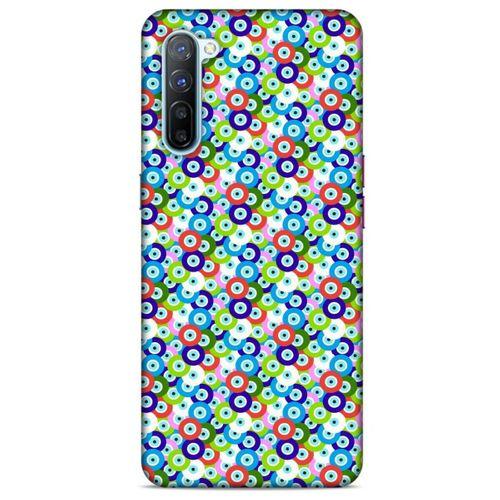 Nazarium (5) Desenli Silikon Kapak Oppo Reno 3 Kılıf