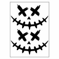 SEVGENT A4 Sticker 113 Tek Paket Çoklu Joker Siyah