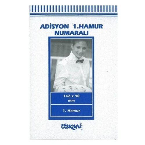 Özkan Adisyon Numaralı 14,2X9Cm - 3 adet
