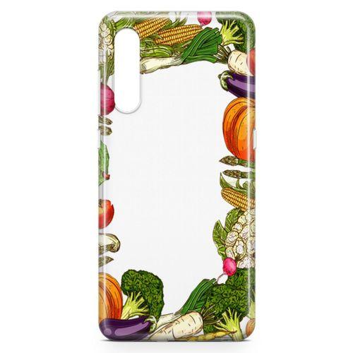 Xiaomi Mi 9 Kılıf Vegan Yiyecekler Arka Kapak Koruma Desenli Full Koruyucu